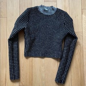 Glitter top from & other stories